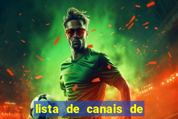 lista de canais de esporte iptv